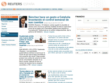 Tablet Screenshot of es.reutersmedia.net